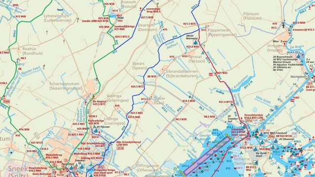 Rondje Sneek: Route 1, 2 en 3