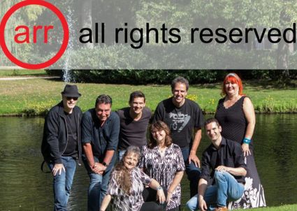 Poster van de band All Rights Reserved