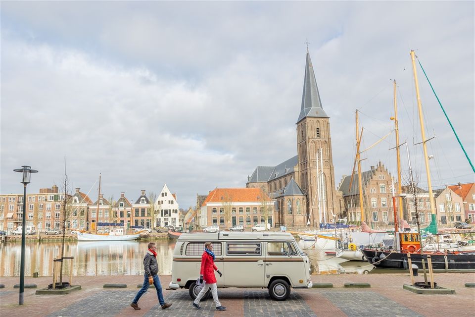 Camper in Harlingen.