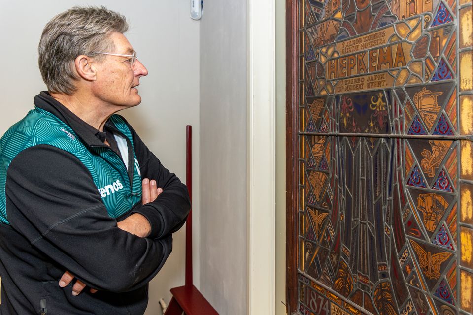 Jillert Anema in Museum Heerenveen.