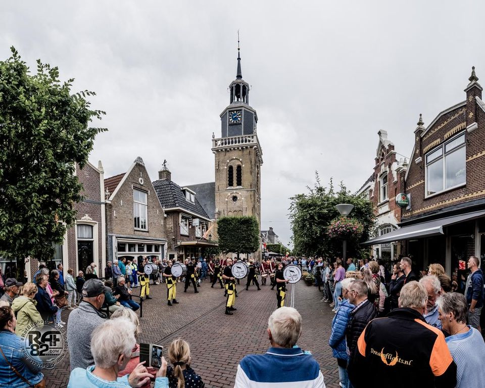 Sternse Slotlanders tijdens Heech fan de Toer
