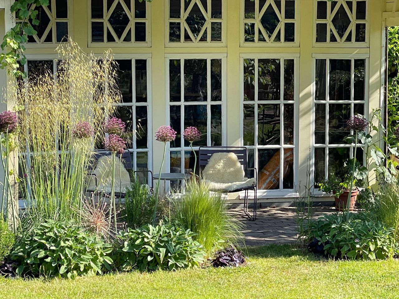 Nostalgische ecotuin de Buitenkamer tuinontwerp