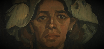 Kop van een vrouw
Vincent van Gogh (1853 - 1890), Nuenen, maart 1885