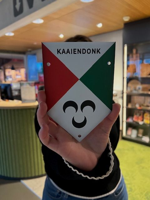 Muurschildje Kaaiendonk