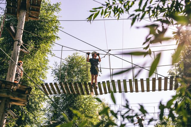 Vlietland Klimeiland, hoe hoog durf jij?