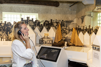 Lydia Annema in Workums Erfskip