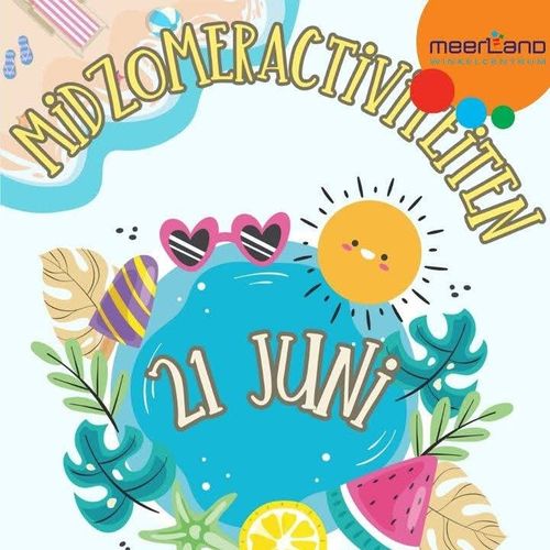 Poster van de Midzomeractiviteiten