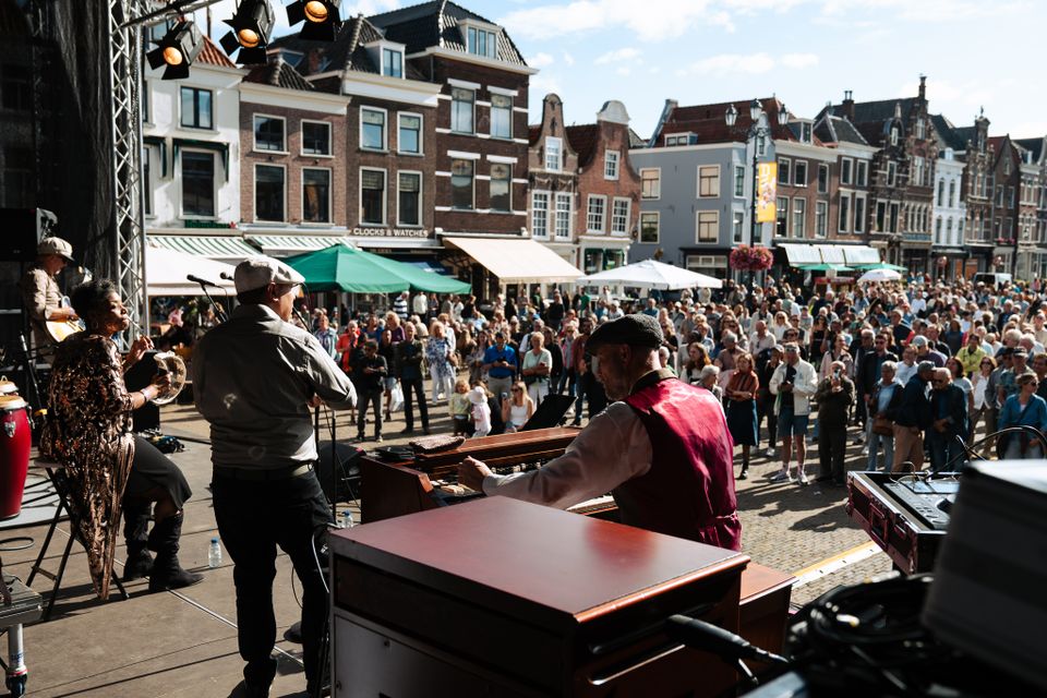 Delft Jazz op de markt