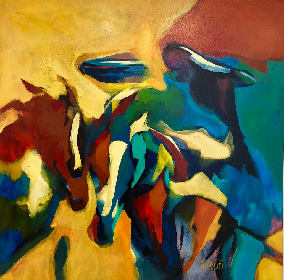 Schilderij Helma Kotoun