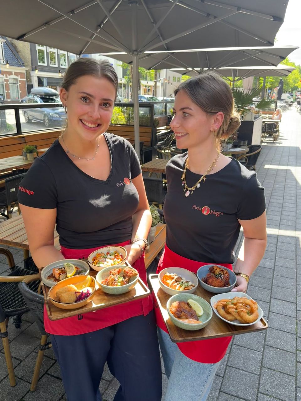 Bediening met tapas