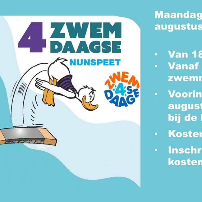 Zwem4Daagse 2025