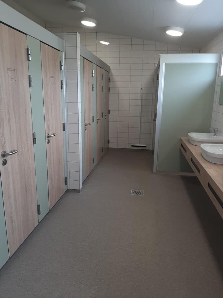 Het sanitair op de Kleine Abtshoeve