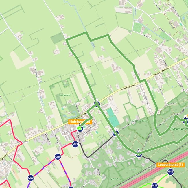 Groene route Hulshorst