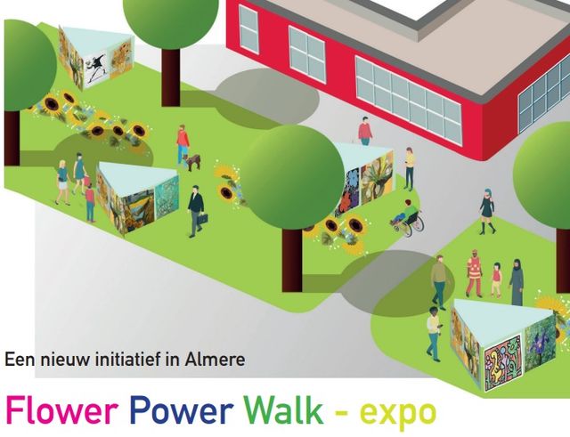 Flower Power Walk-expo Almere