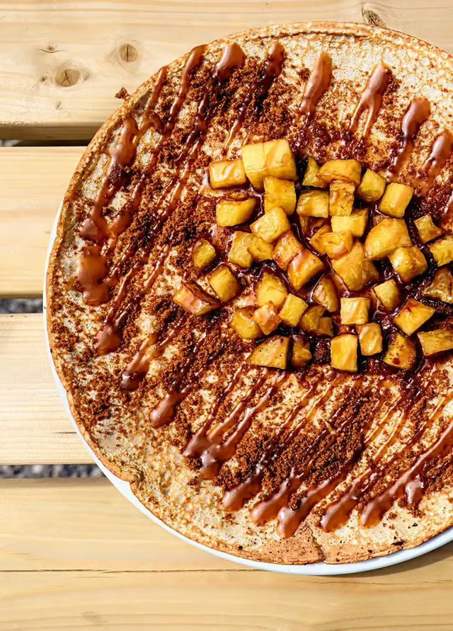 Appel pannenkoek Leurse Hof