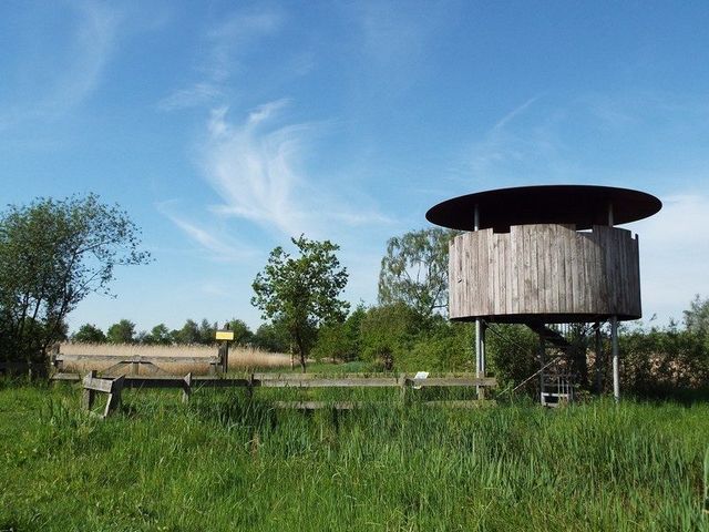 Met vogelkijkhut