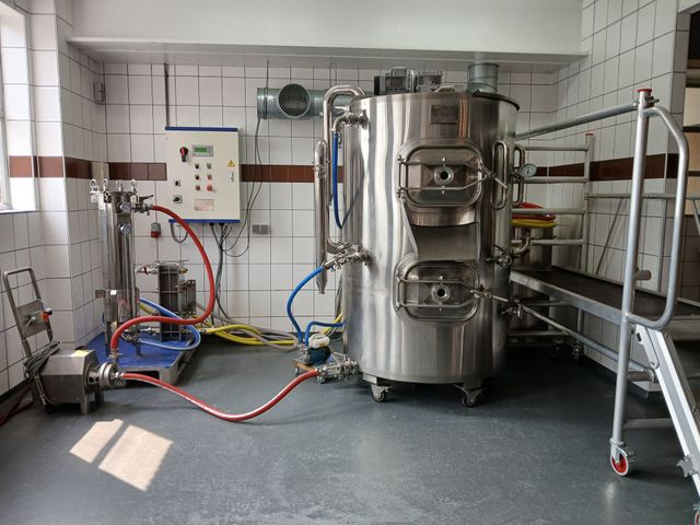 Brouwinstallatie Jonge Beer Brouwerij