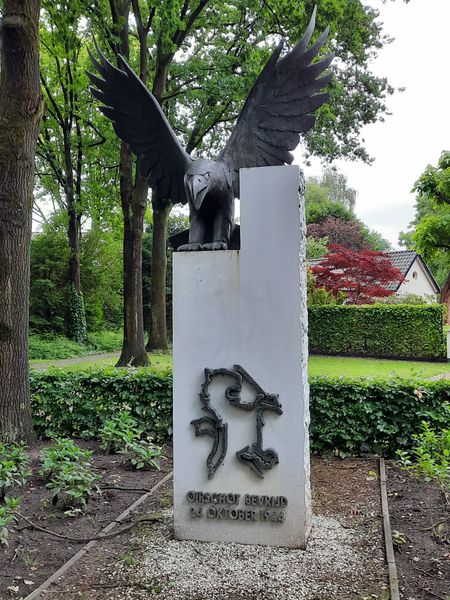 het vrijheidsmonument in De Drossaard