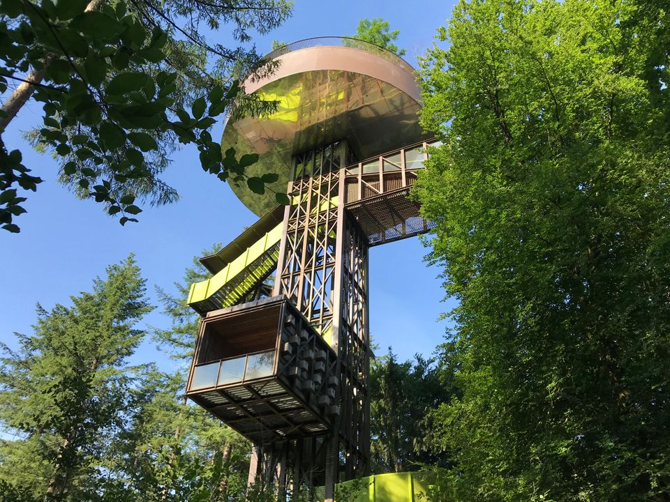 De bostoren op Landgoed Schovenhorst