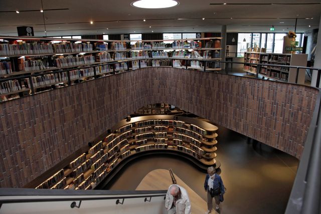 De prachtige Bibliotheek Theek5 in Oosterhout
