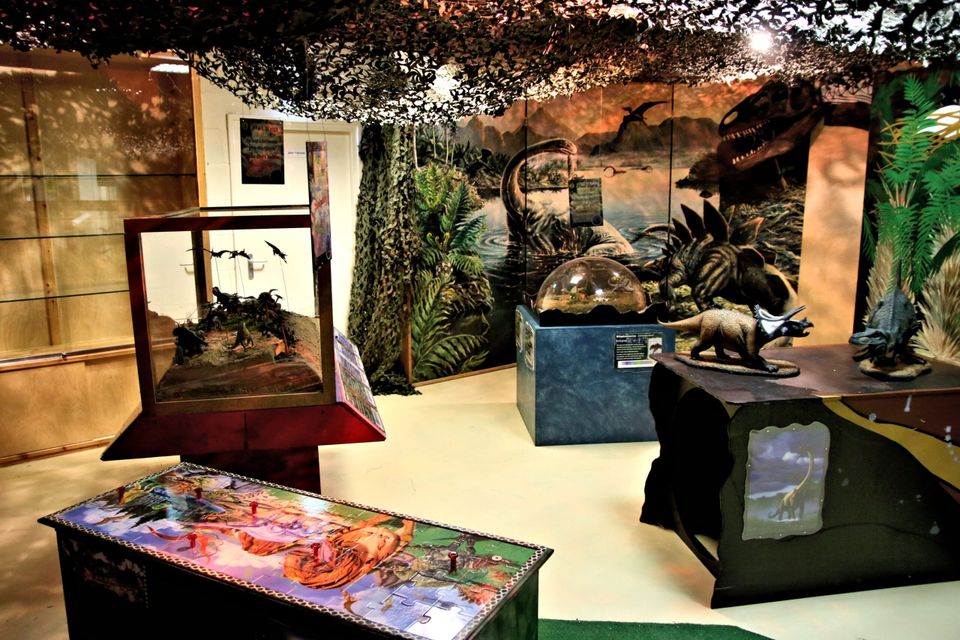 Deel van de tentoonstelling