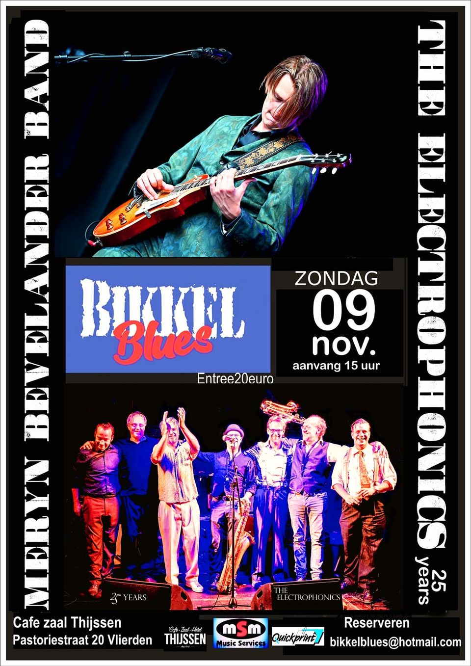 Affiche Bikkelblues