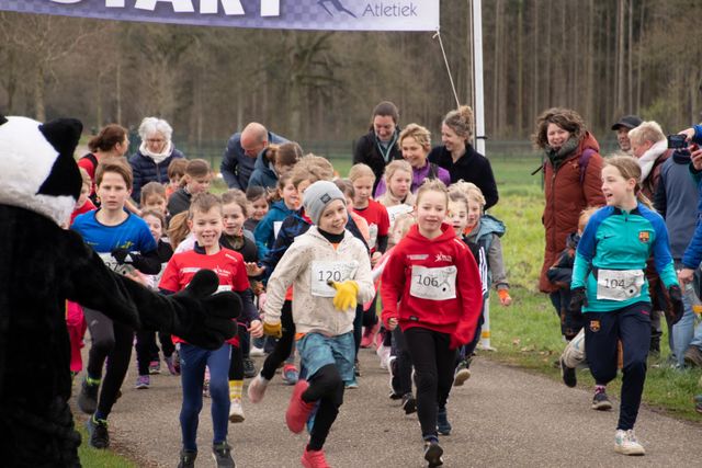 Kinderen hardlopen