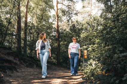 Wandelen bij De Lange Duinen