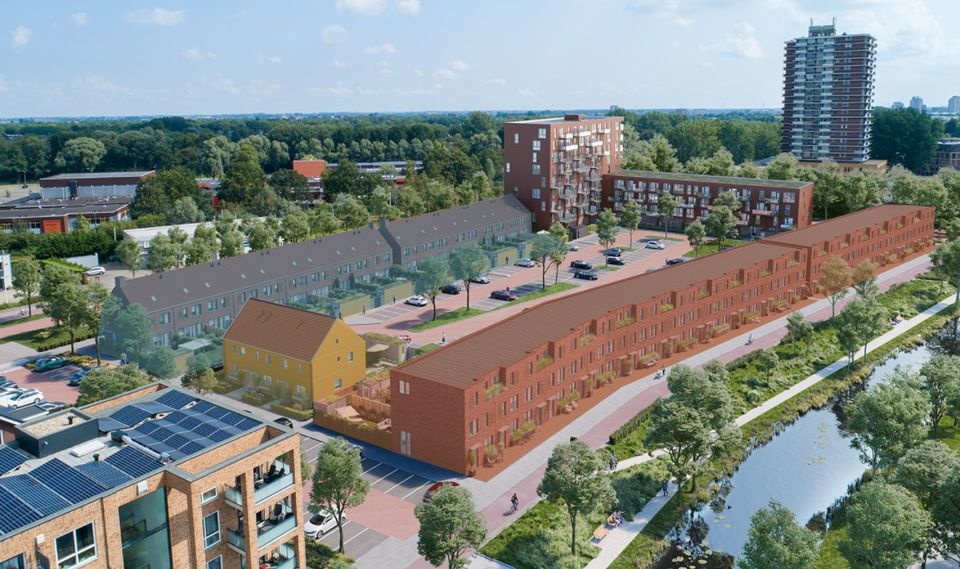 Ontwerp van het nieuwbouwproject Singelbuurt