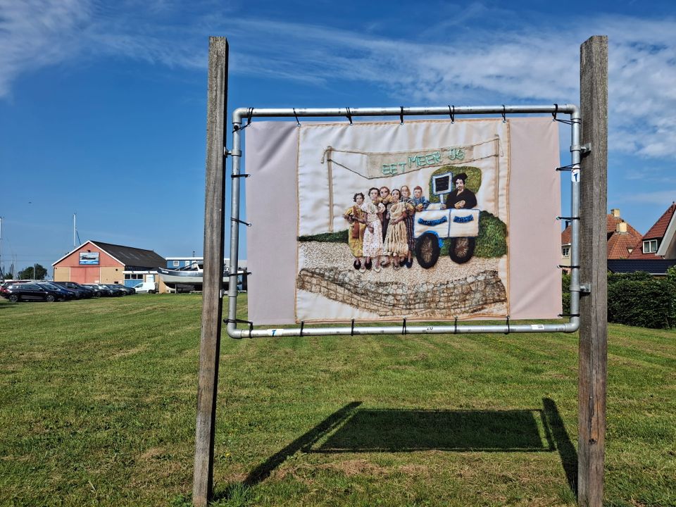 Kunstwandelroute Slach troch Akkrum