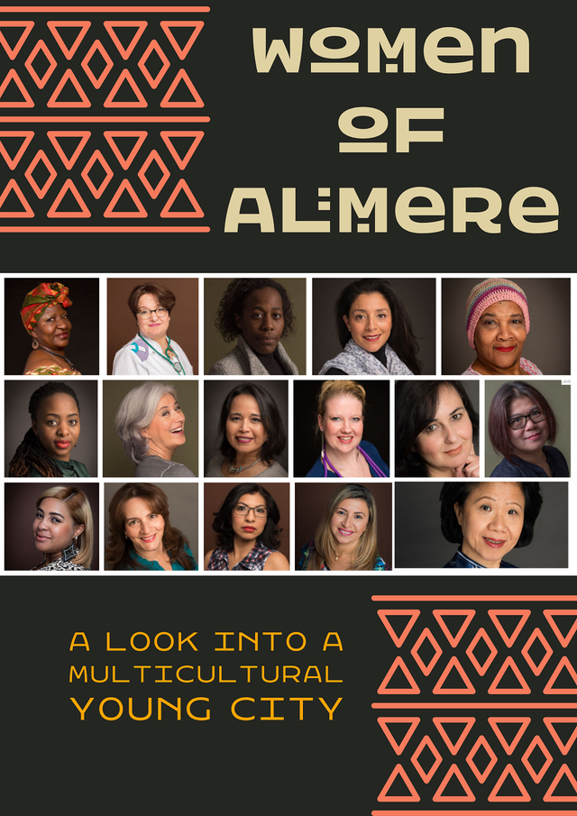 Groep multiculturele vrouwen uit Almere