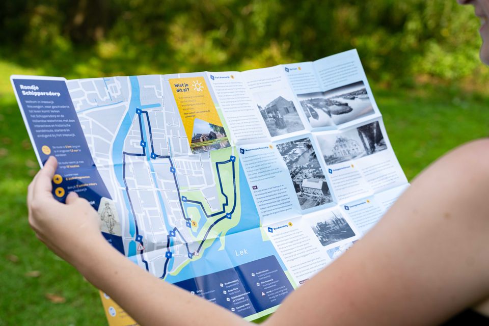 Informatiefolder Schippersrondje Nieuwegein