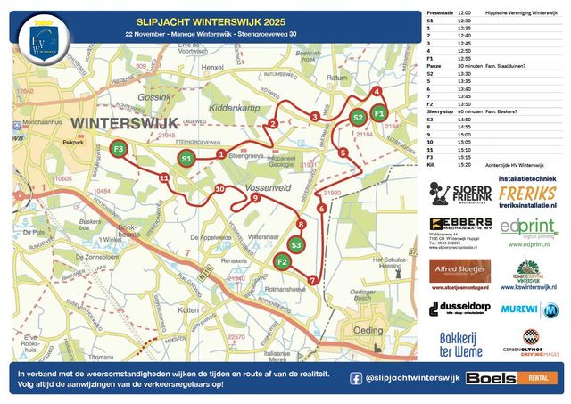 Slipjacht Winterswijk 2025