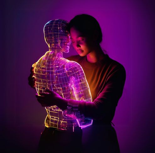 Mensen die knuffelen