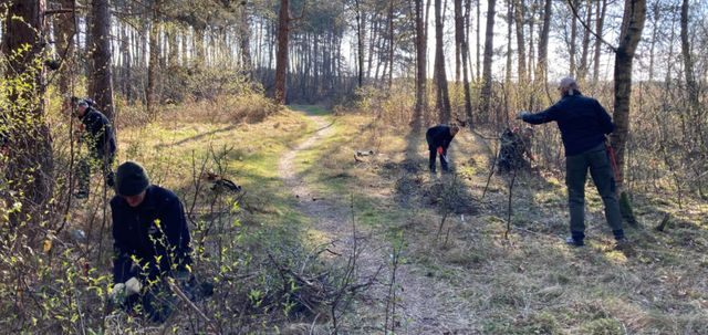 Natuurwerkdag Spanderswoud