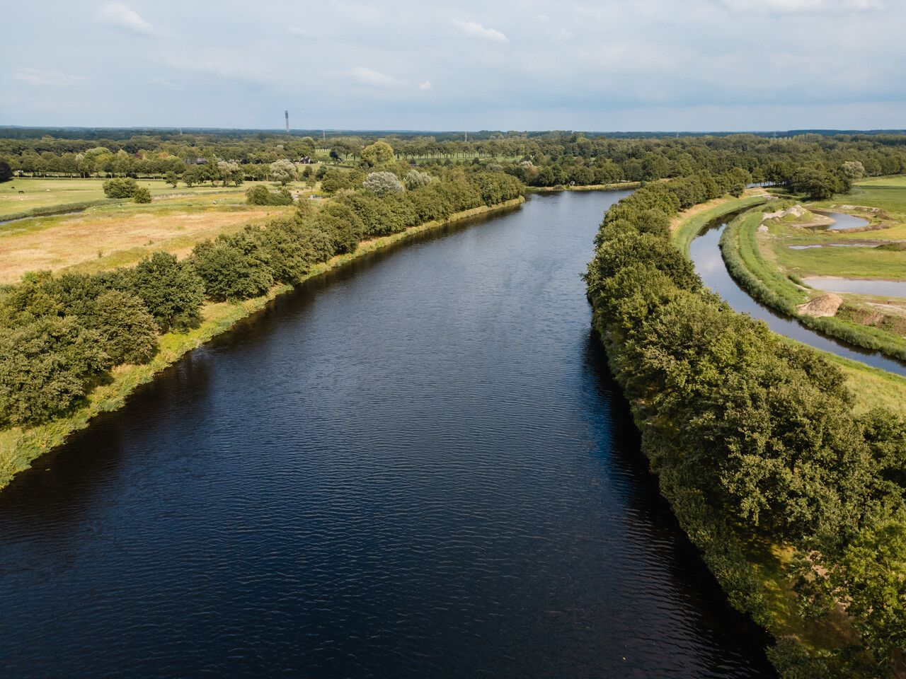 Dronebeeld Oude Zuid Willemsvaart