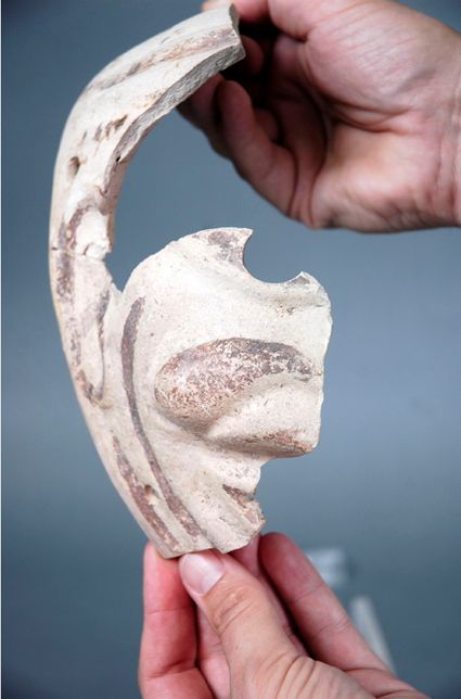 Het Romeinse masker van Delft