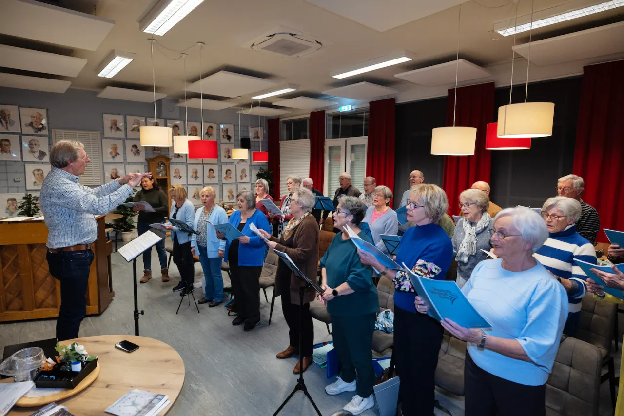 Repetitie Oirschots Gemengd Koor (archiefbeeld)