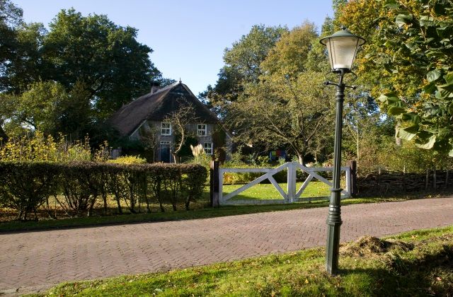 Een Saksische boerderij in Gees.