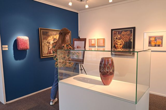 TekenTour in tentoonstelling Waar kunst raakt,