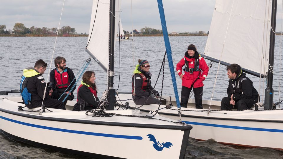 Veel zeilplezier in de Valk op het Slotermeer