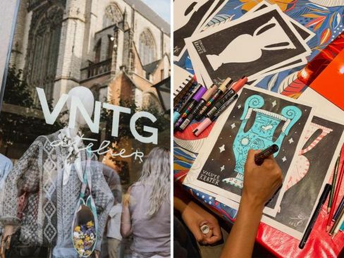 RMO x VNTG: kledingruil en tekenen met Dubious Drawing Club