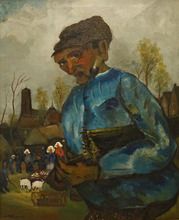 schilderij de marktmeester