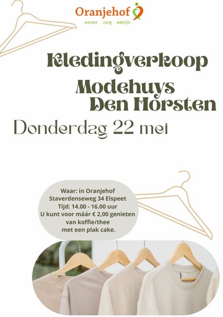 Kledingverkoop Modehuys