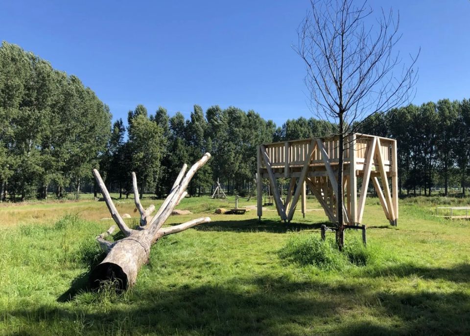 Natuurspeeltuin in de Vleut