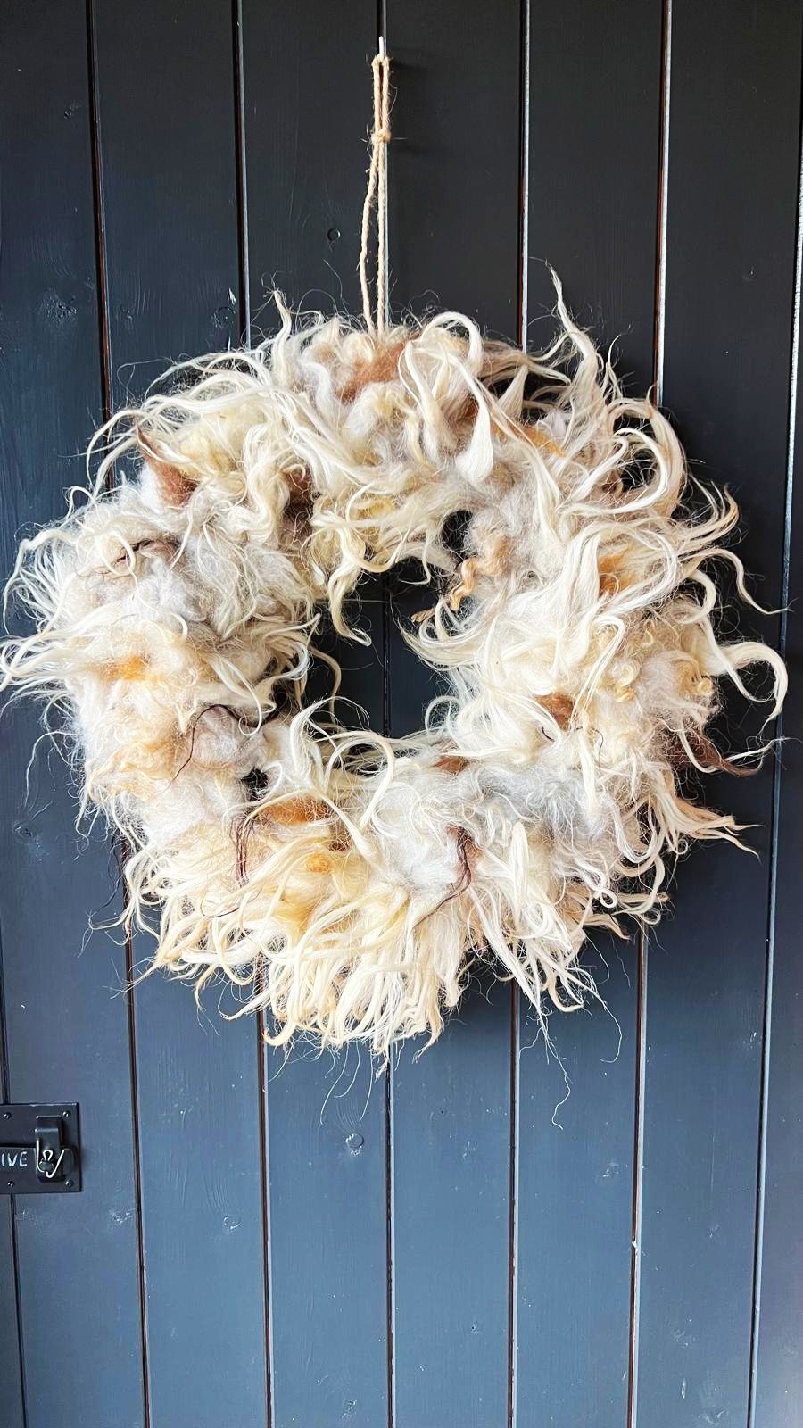 Wolkrans van Drentse heideschaap