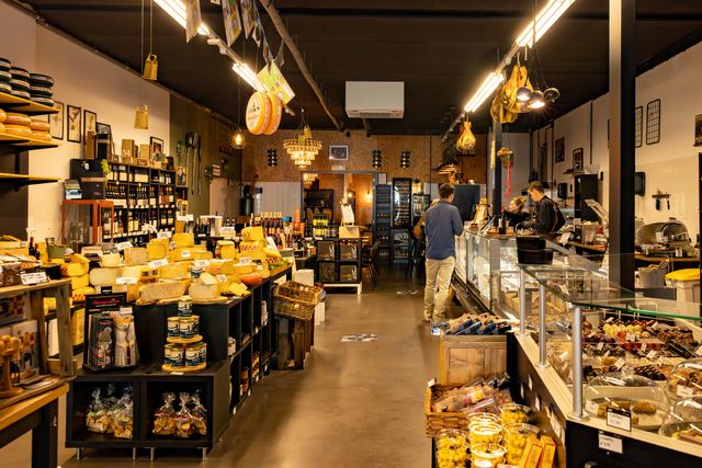 Interieur speciaalzaak Proef Culinair Boxtel