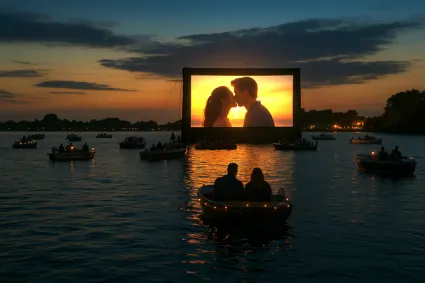 Film kijken vanuit je eigen boot