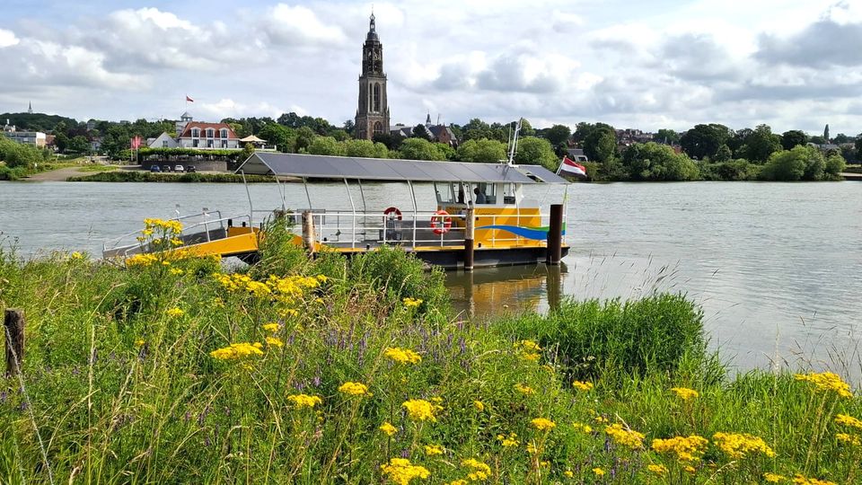 Limeslijn veerpont Rhenen-Lienden (zicht op Rhenen)