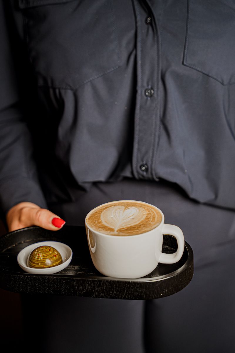 Cappuccino bij Saranne